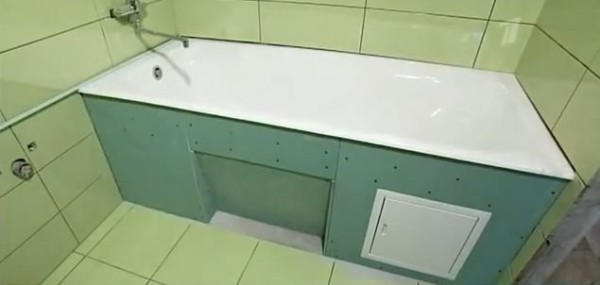 Способы крепления ванны - как закрепить на ножках, к стене и полу